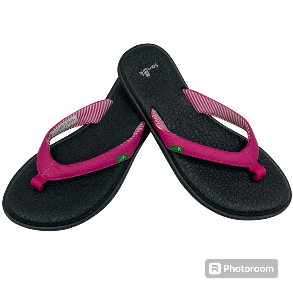 Sanuk Comfort Flip Flop Sandals Size 6 Women's